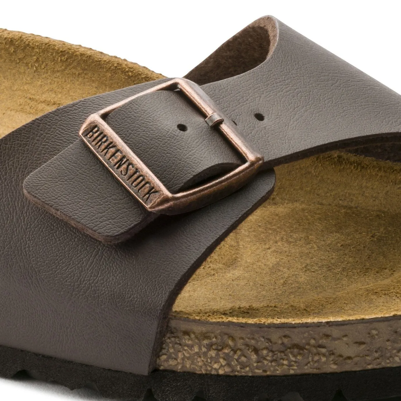 Birkenstock One-Strap Sandals<Madrid Dark Brown