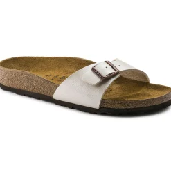 Birkenstock One-Strap Sandals<Madrid Graceful Pearl White