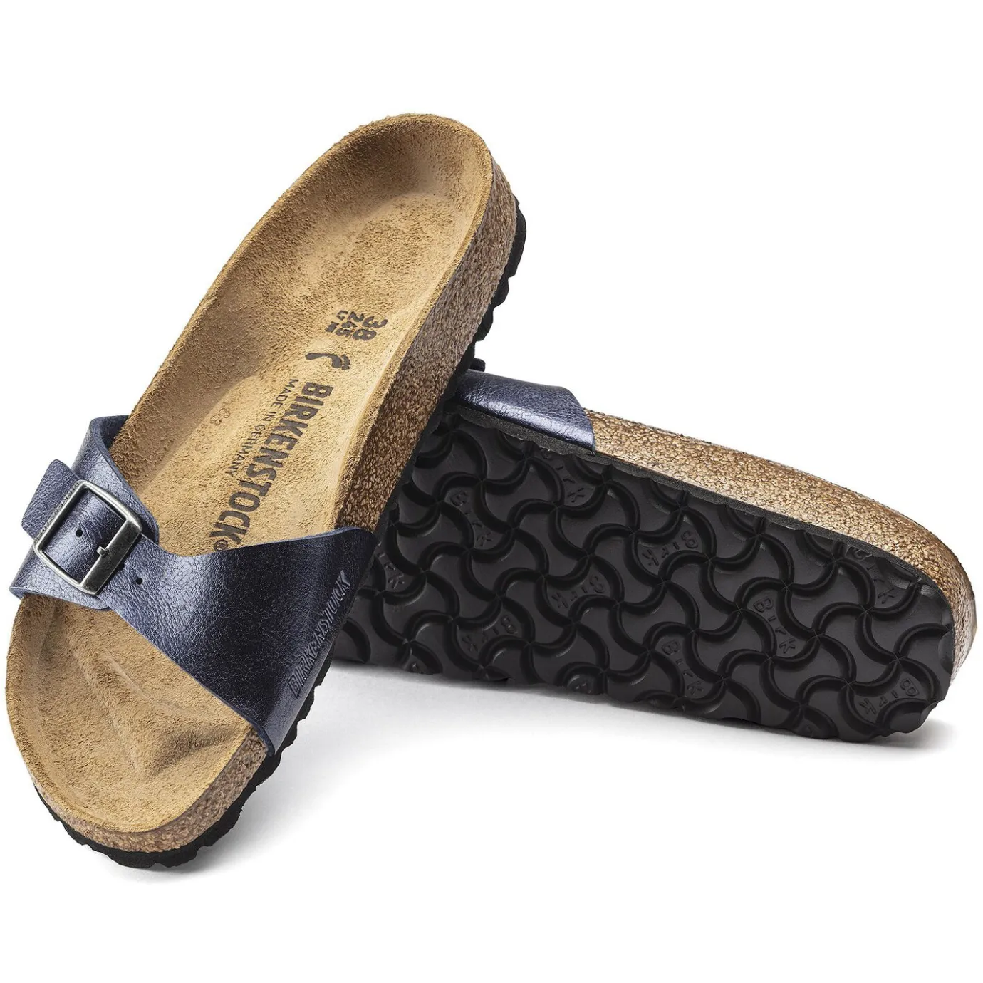 Birkenstock One-Strap Sandals<Madrid Graceful Midnight Blue