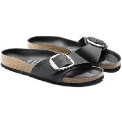 Birkenstock One-Strap Sandals<Madrid Big Buckle Black
