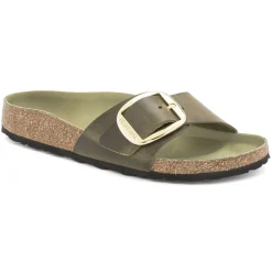 Birkenstock One-Strap Sandals<Madrid Big Buckle Olive Green
