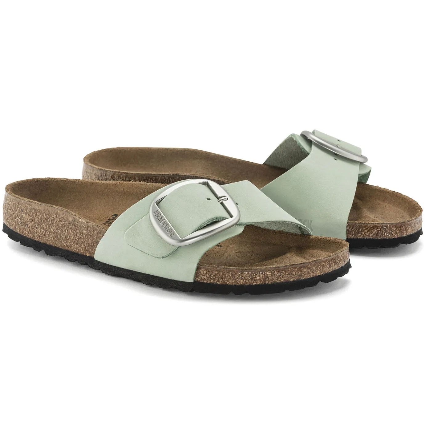 Birkenstock One-Strap Sandals<Madrid Big Buckle Matcha