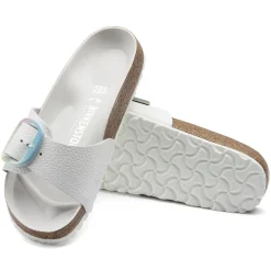 Birkenstock One-Strap Sandals<Madrid Big Buckle White