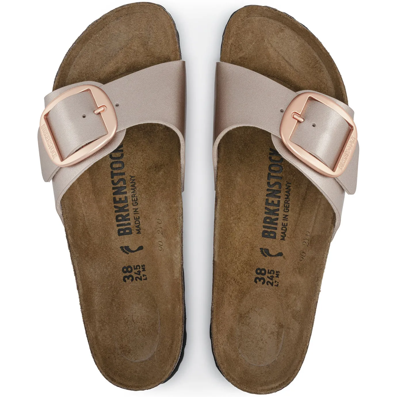 Birkenstock One-Strap Sandals<Madrid Big Buckle Copper