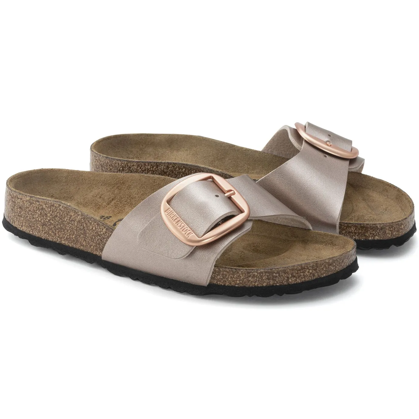 Birkenstock One-Strap Sandals<Madrid Big Buckle Copper