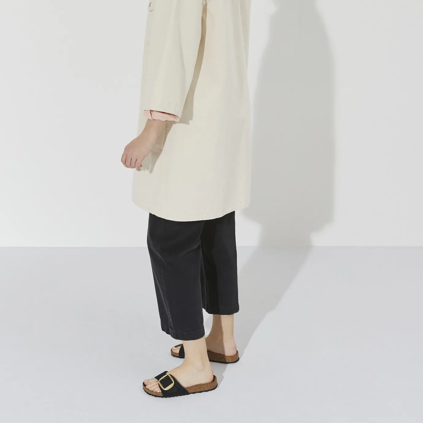 Birkenstock One-Strap Sandals<Madrid Big Buckle Black