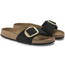 Birkenstock One-Strap Sandals<Madrid Big Buckle Black