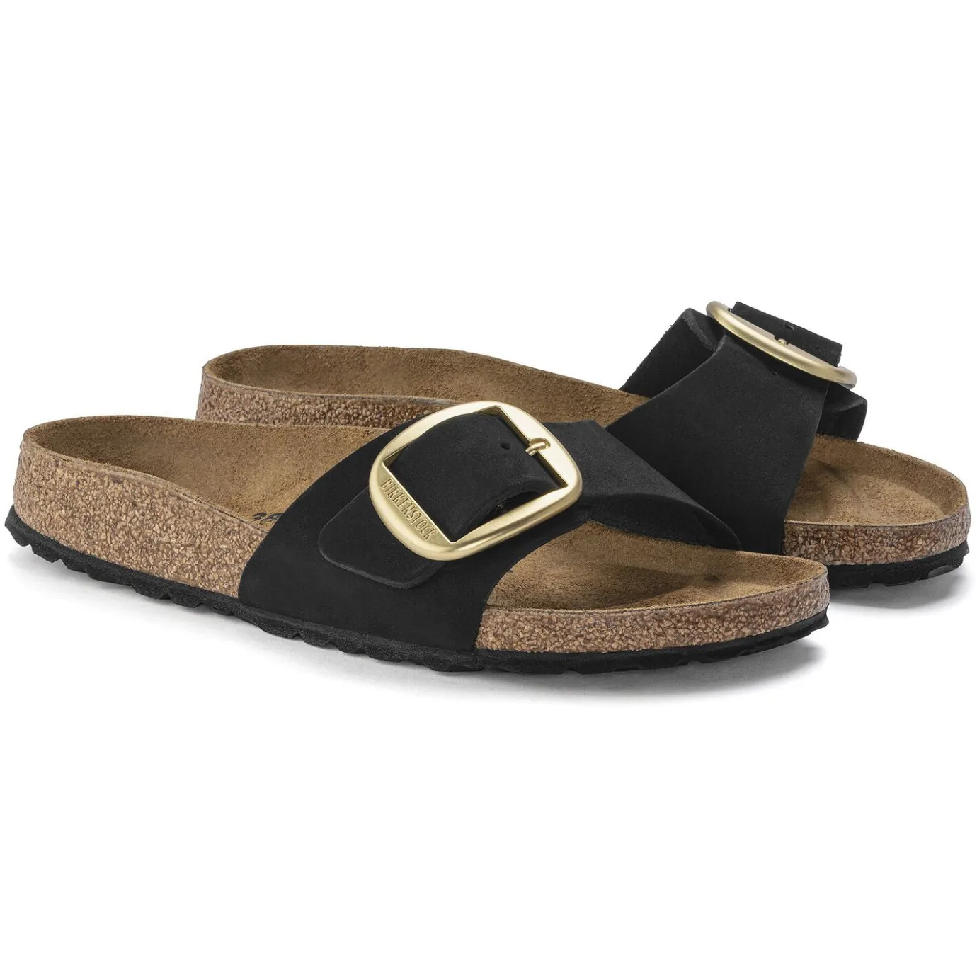 Birkenstock One-Strap Sandals<Madrid Big Buckle Black