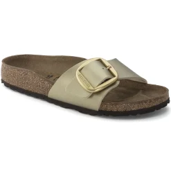 Birkenstock One-Strap Sandals<Madrid Big Buckle Gold