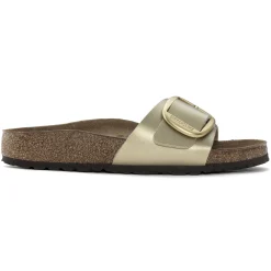 Birkenstock One-Strap Sandals<Madrid Big Buckle Gold