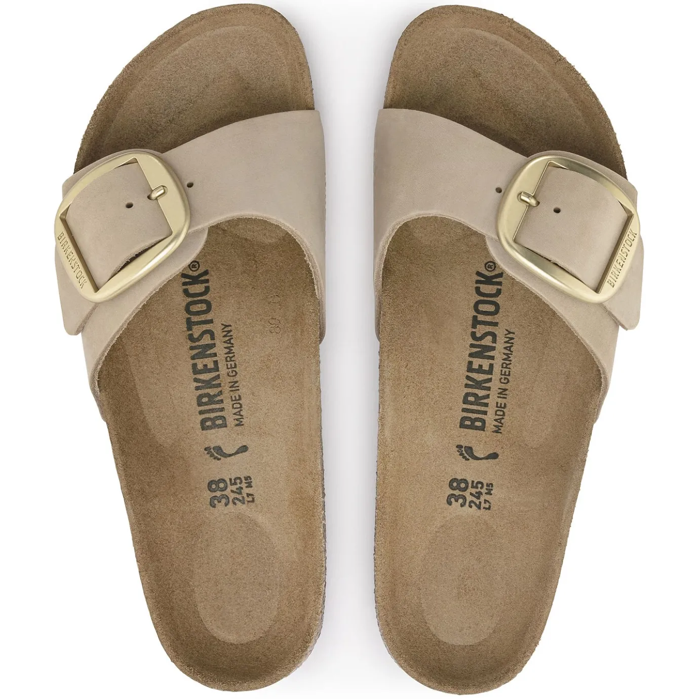 Birkenstock One-Strap Sandals<Madrid Big Buckle Sandcastle