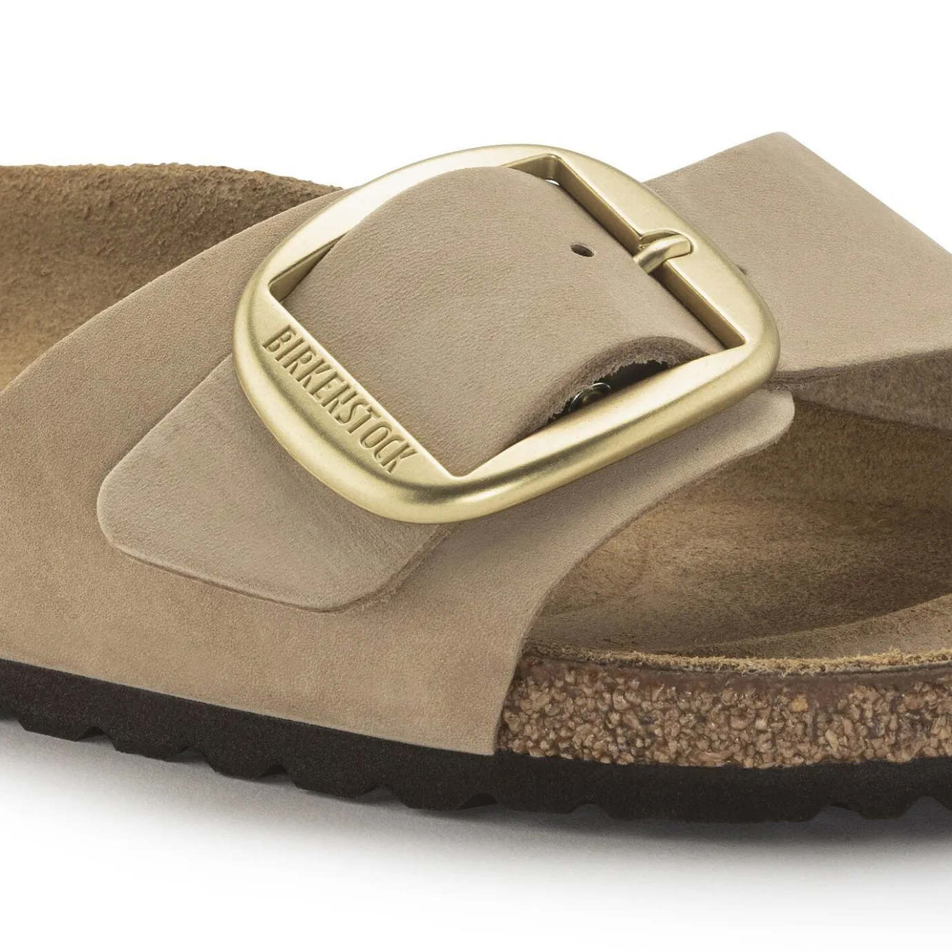 Birkenstock One-Strap Sandals<Madrid Big Buckle Sandcastle
