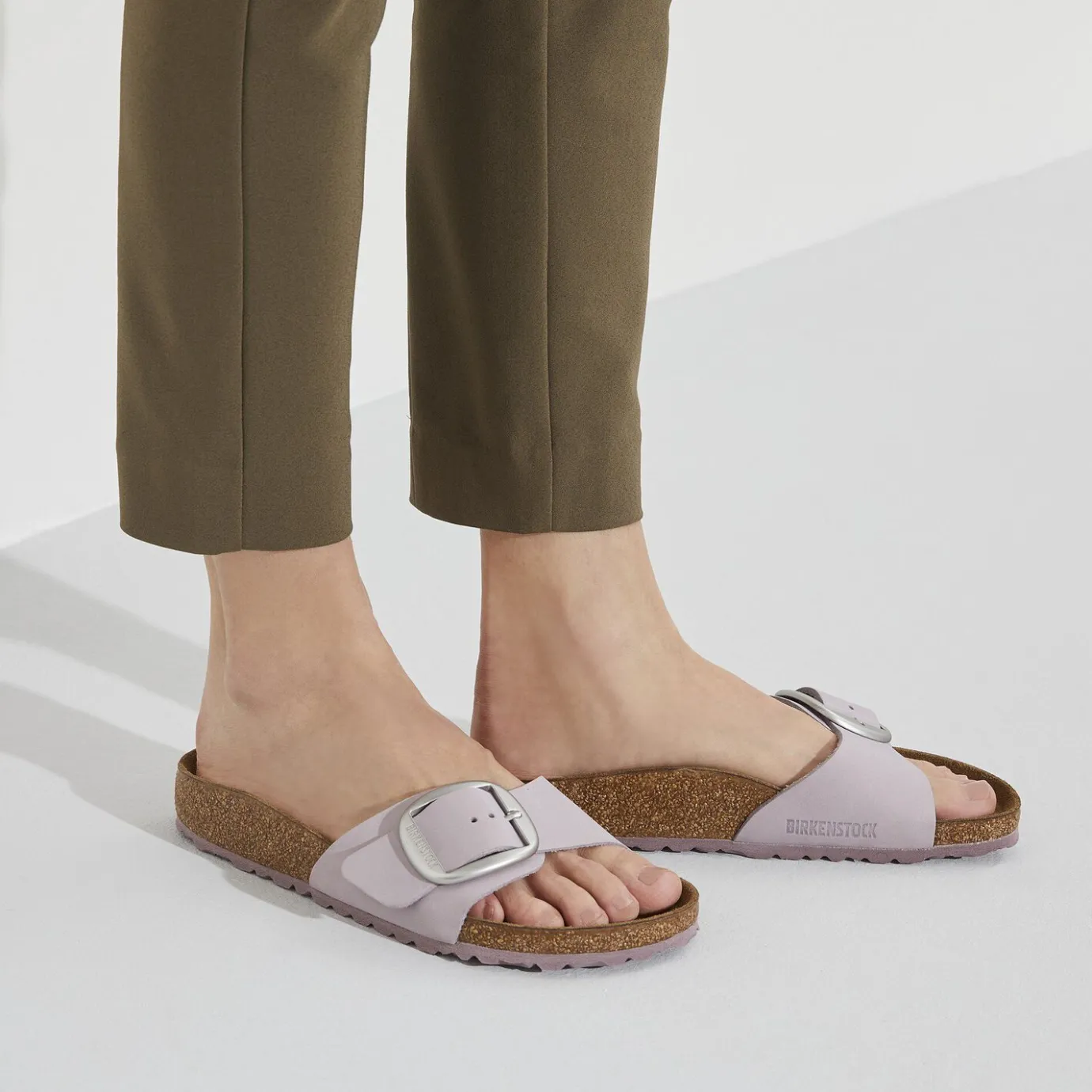 Birkenstock One-Strap Sandals<Madrid Big Buckle Yomo Lilac