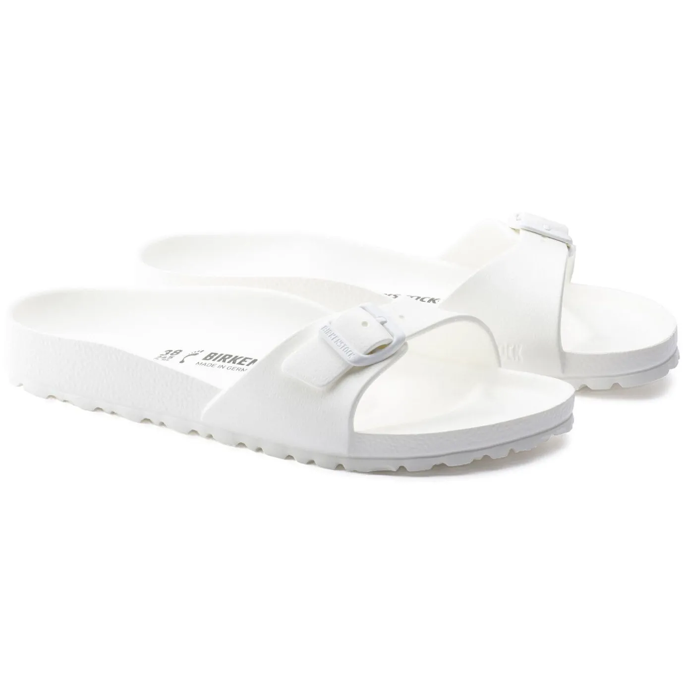 Birkenstock One-Strap Sandals<Madrid Essentials White