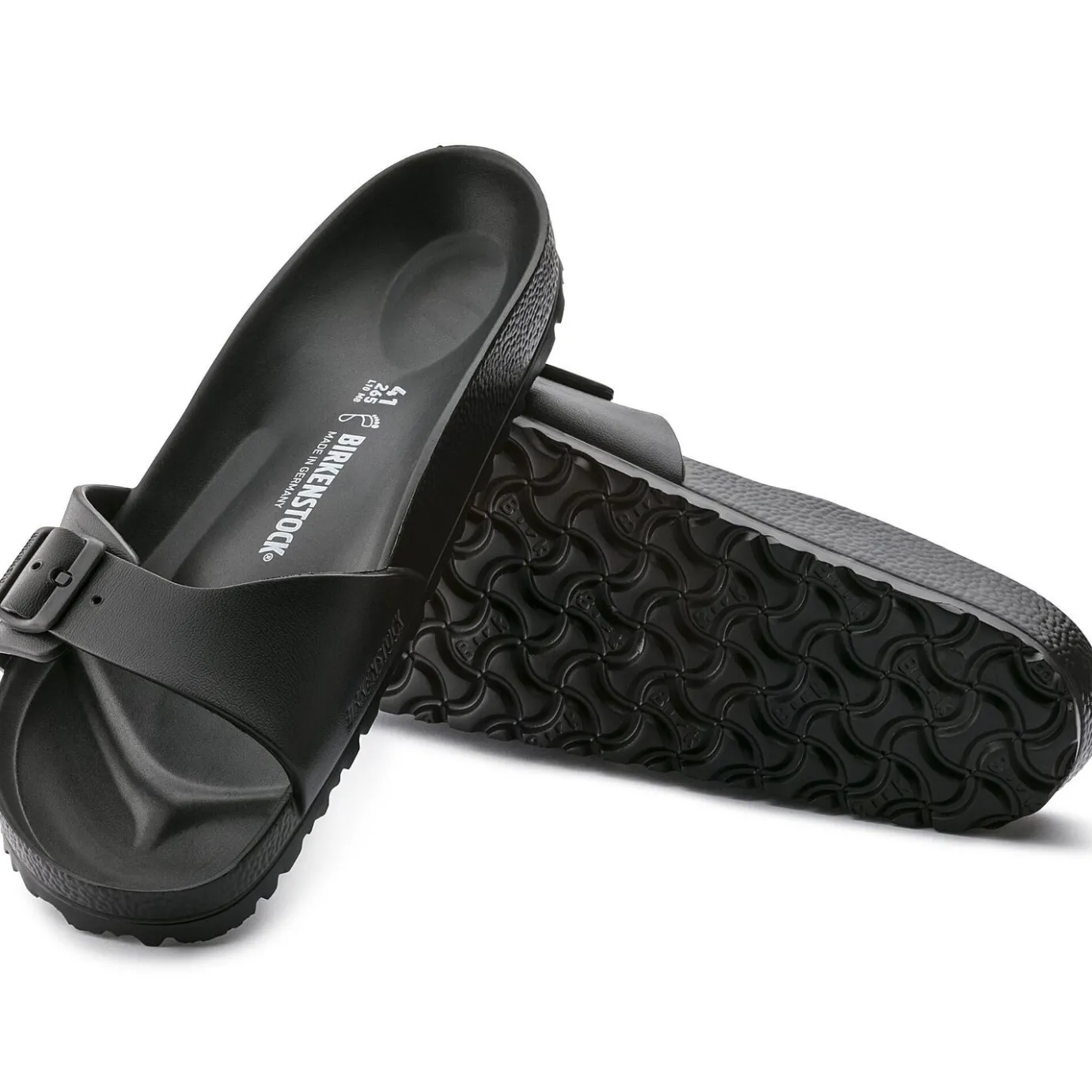 Birkenstock One-Strap Sandals<Madrid Essentials Black
