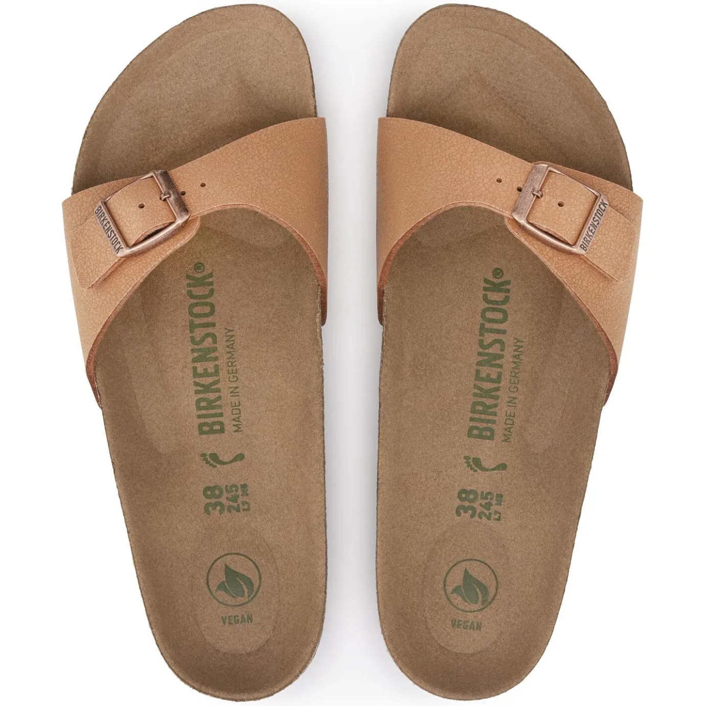 Birkenstock One-Strap Sandals<Madrid Vegan Pecan