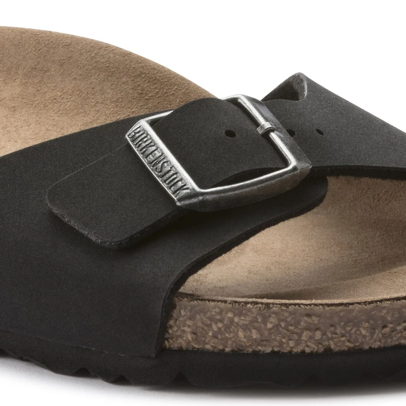Birkenstock One-Strap Sandals<Madrid Vegan Black