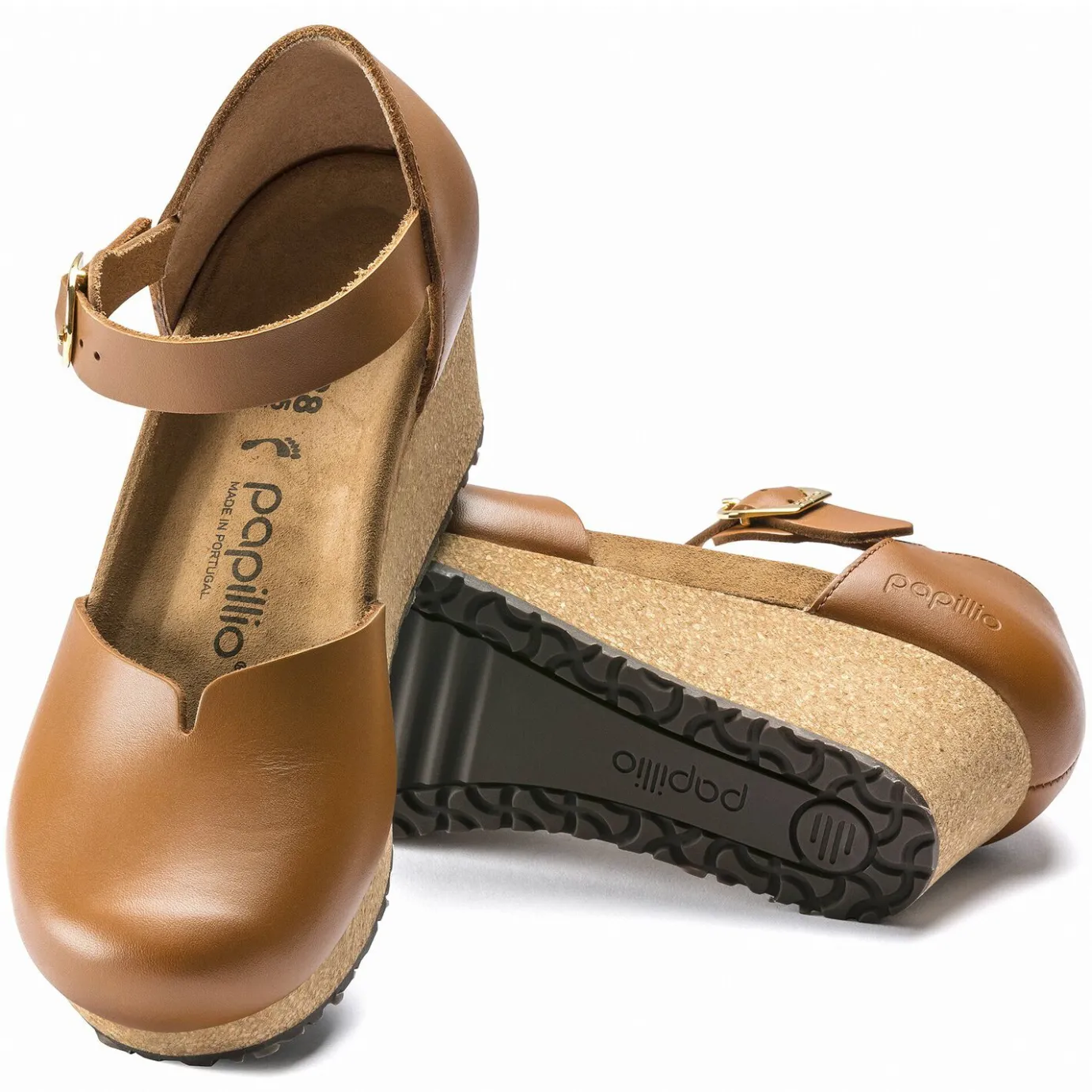 Birkenstock One-Strap Sandals<Mary Ginger Brown