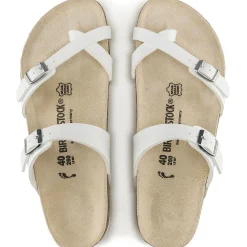 Birkenstock Two-Strap Sandals<Mayari White