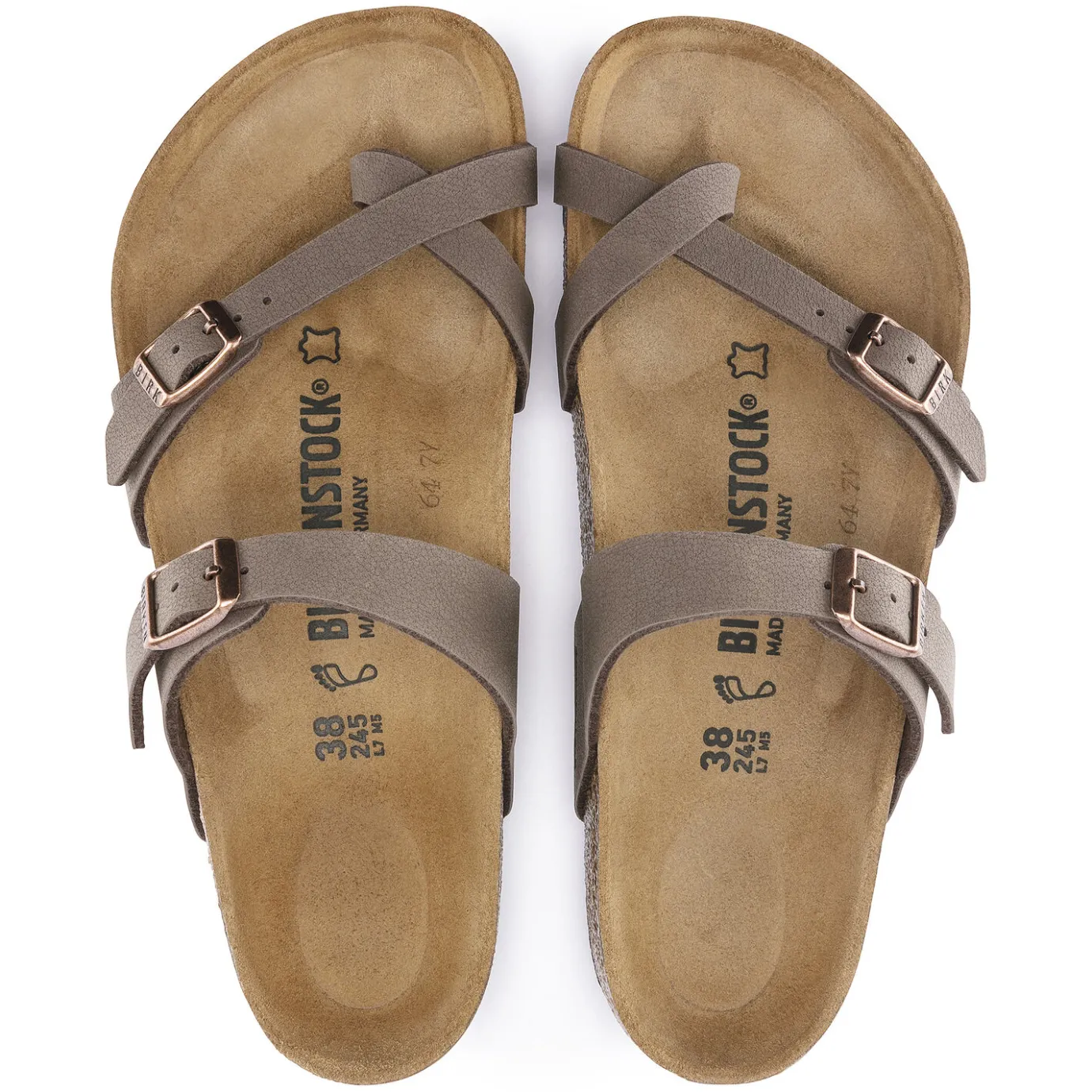 Birkenstock Two-Strap Sandals<Mayari Mocha