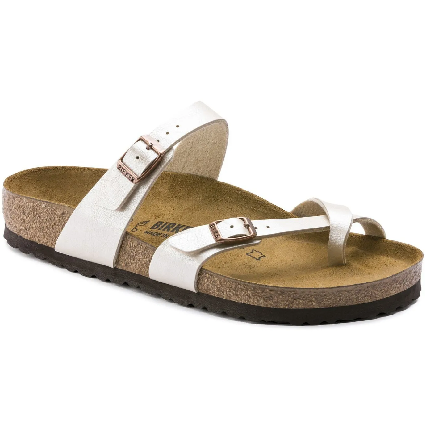 Birkenstock Two-Strap Sandals<Mayari Graceful Pearl White