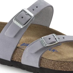 Birkenstock Two-Strap Sandals<Mayari Soft Footbed Purple Fog