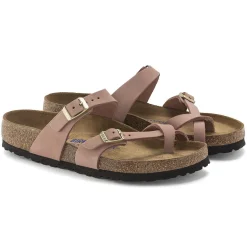 Birkenstock Two-Strap Sandals<Mayari Soft Footbed Old Rose