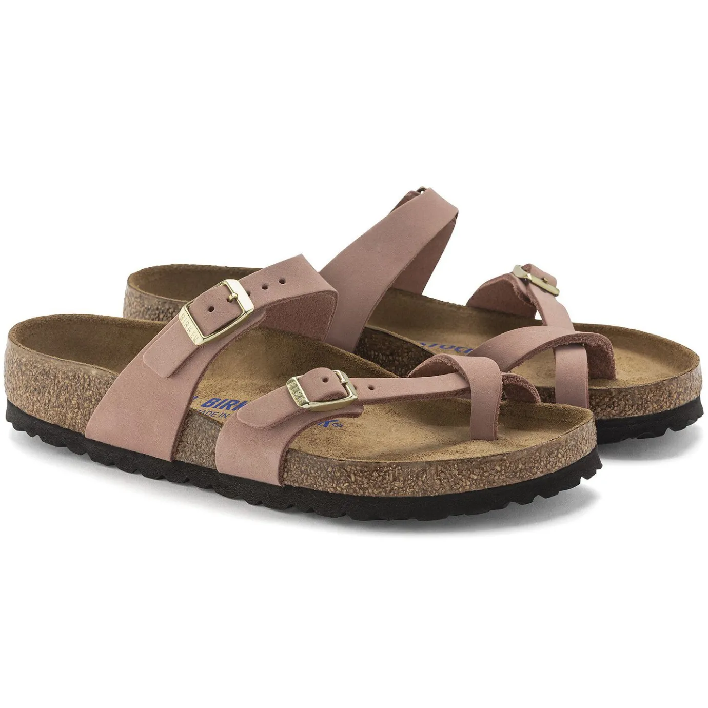 Birkenstock Two-Strap Sandals<Mayari Soft Footbed Old Rose