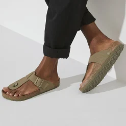 Birkenstock Thong Sandals<Medina Vegan Faded Khaki