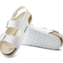 Birkenstock Multi-Strap Sandals<Milano White