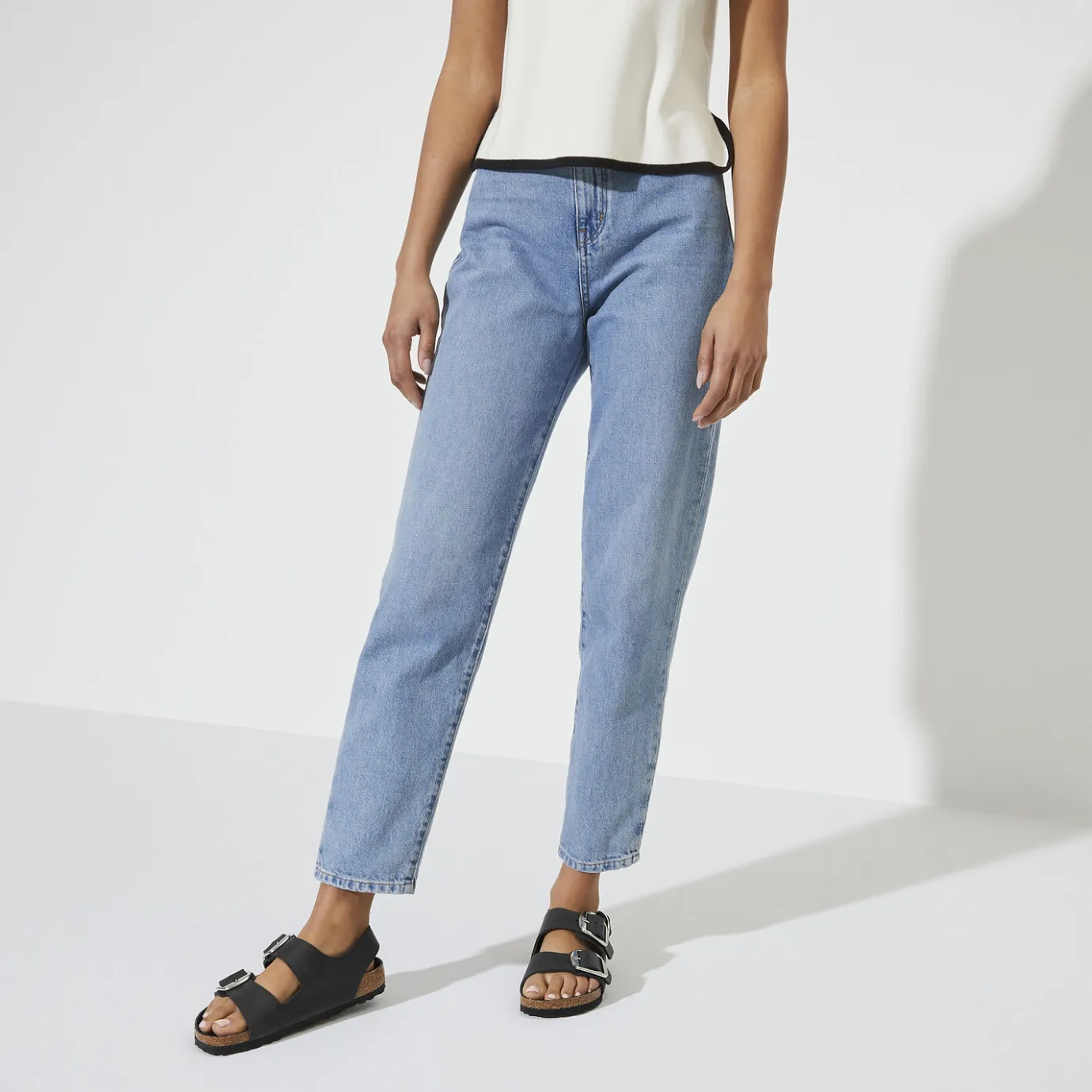 Birkenstock Multi-Strap Sandals<Milano Big Buckle Black