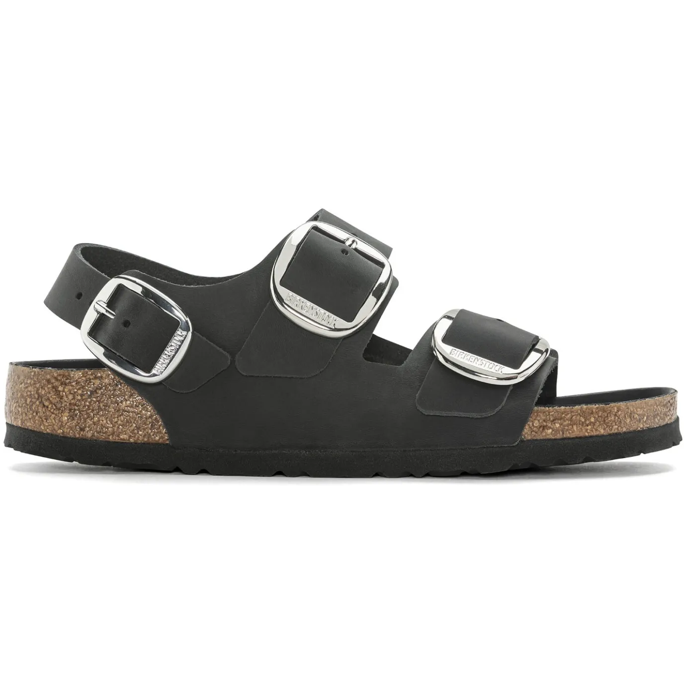 Birkenstock Multi-Strap Sandals<Milano Big Buckle Black