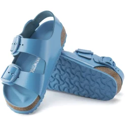Birkenstock Multi-Strap Sandals<Milano Big Buckle High Shine Sky Blue