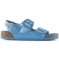 Birkenstock Multi-Strap Sandals<Milano Big Buckle High Shine Sky Blue