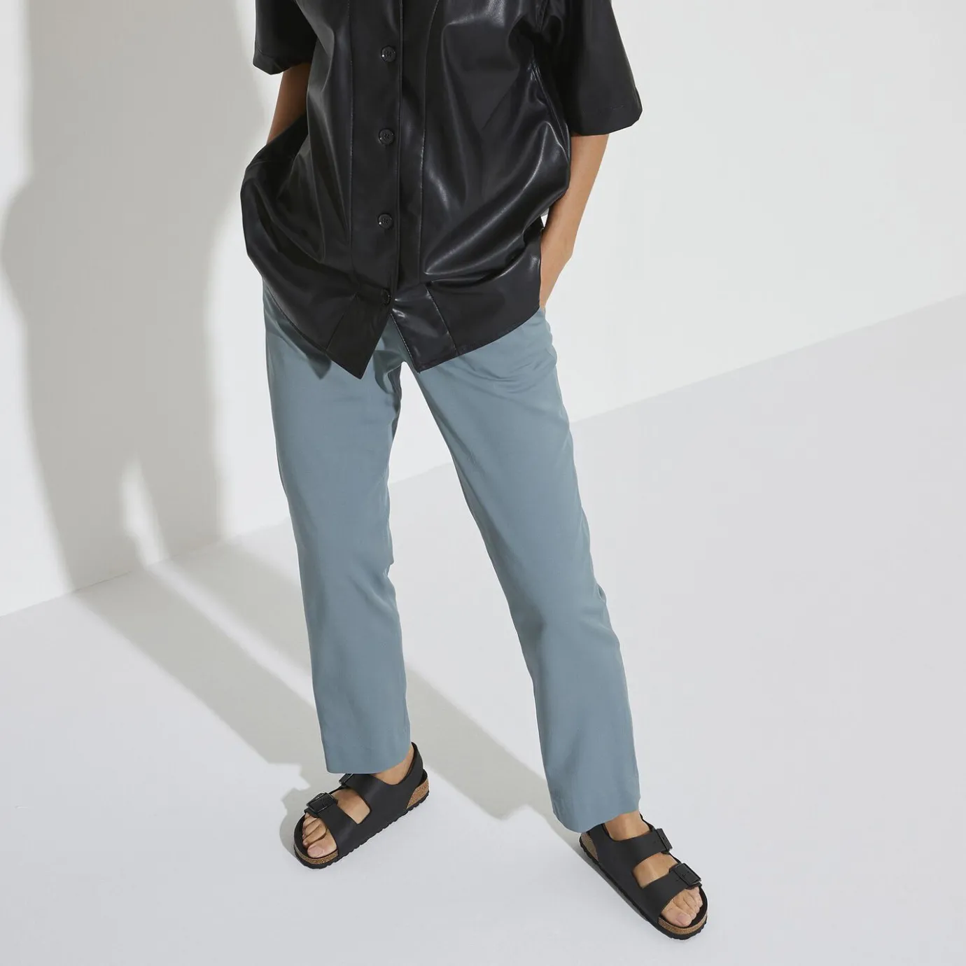 Birkenstock Multi-Strap Sandals<Milano Bs Triples Black