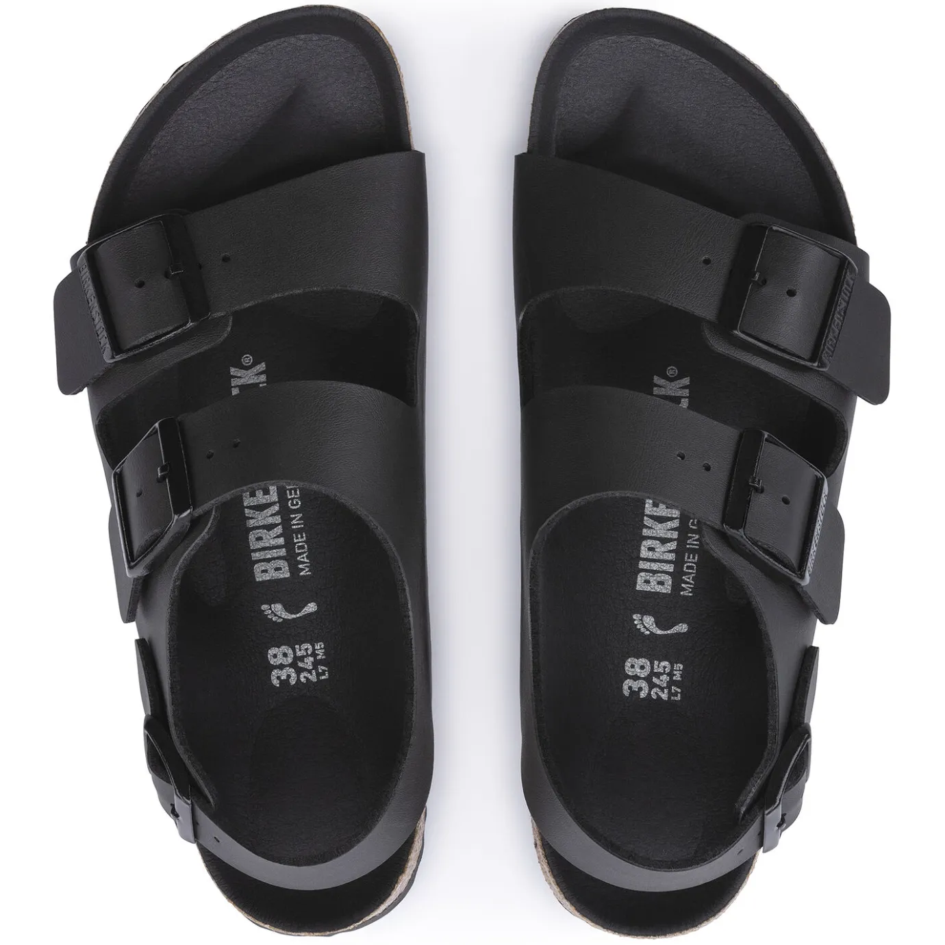 Birkenstock Multi-Strap Sandals<Milano Bs Triples Black