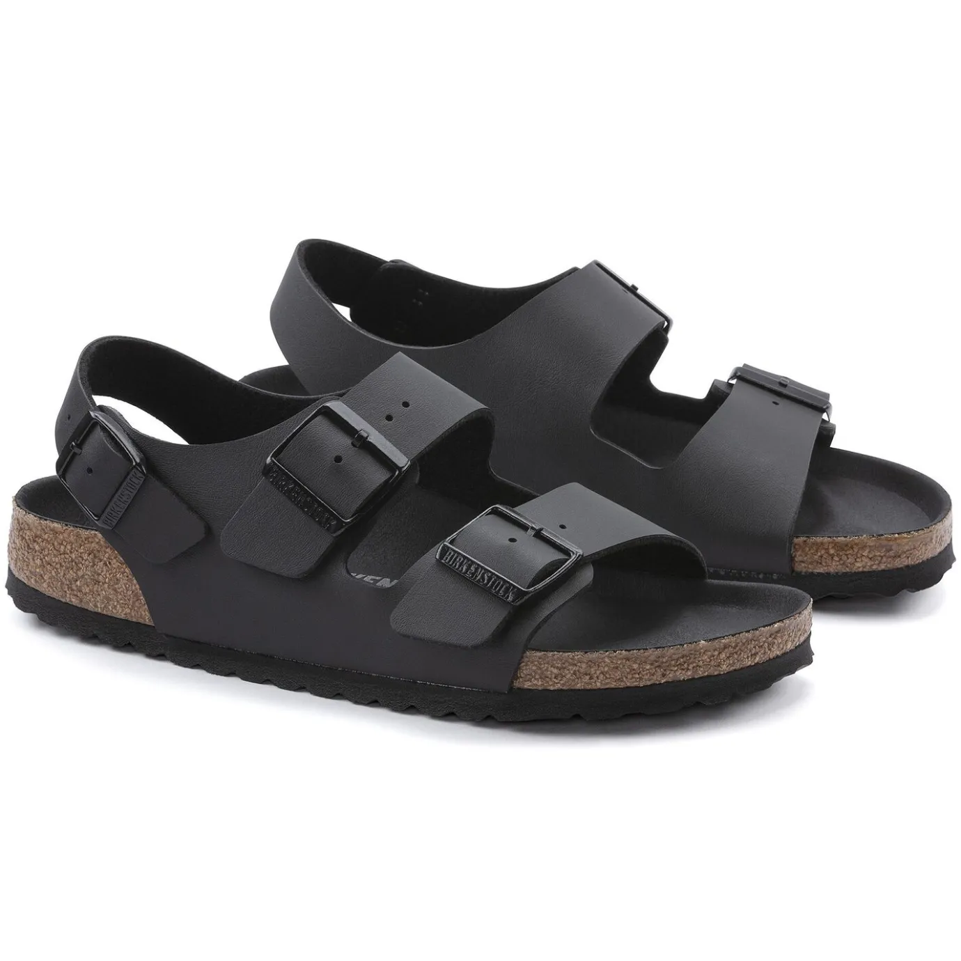 Birkenstock Multi-Strap Sandals<Milano Bs Triples Black