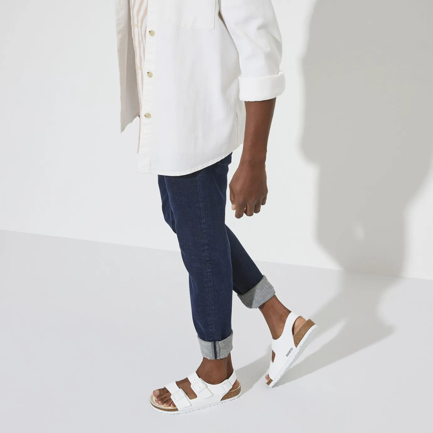 Birkenstock Multi-Strap Sandals<Milano Bs Triples White