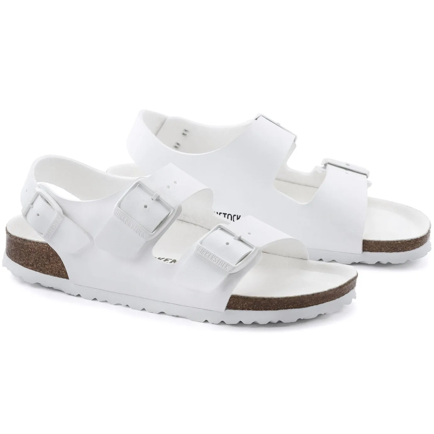 Birkenstock Multi-Strap Sandals<Milano Bs Triples White