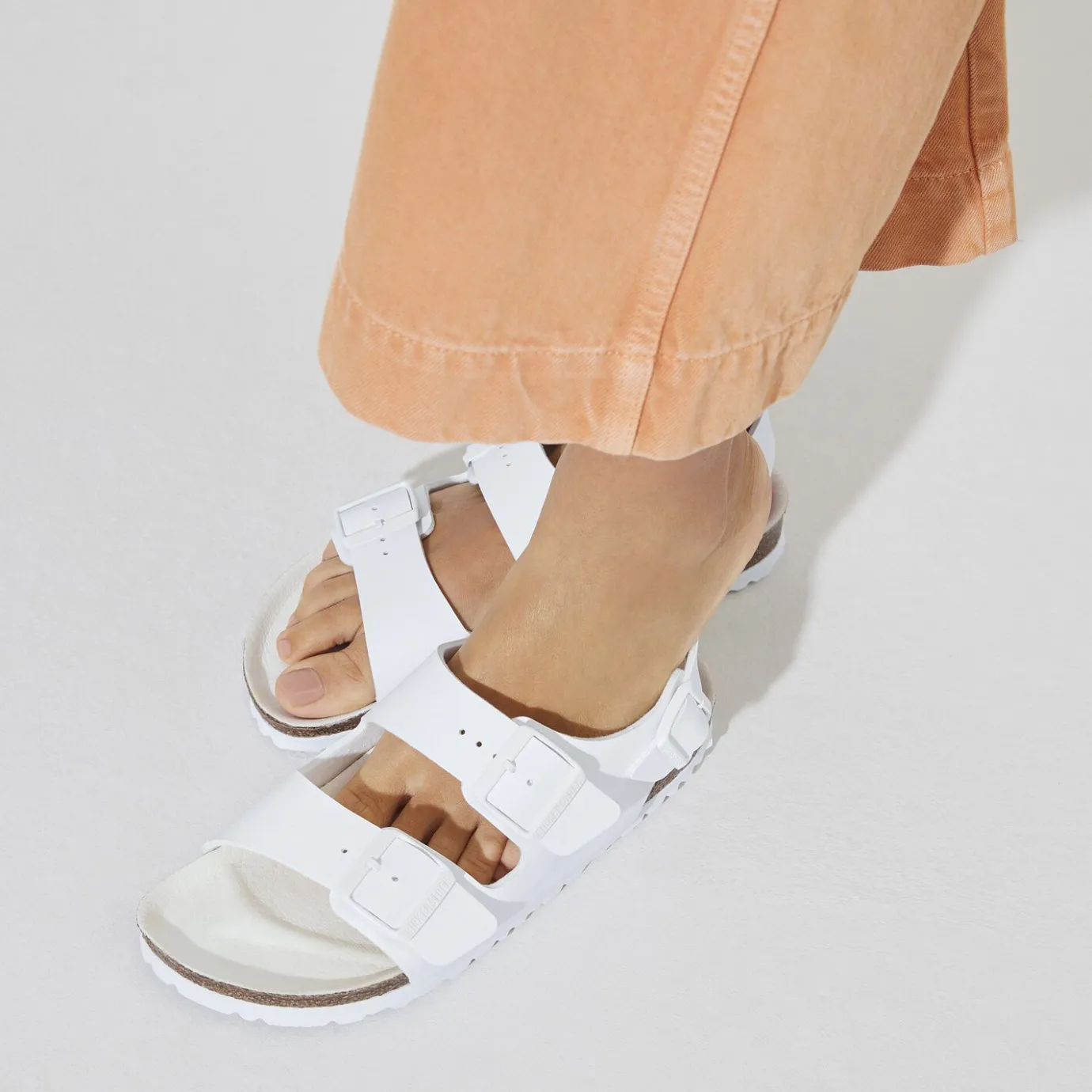Birkenstock Multi-Strap Sandals<Milano Bs Triples White