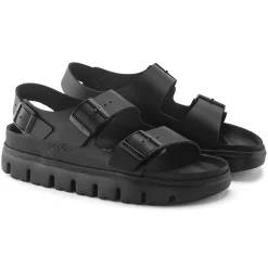 Birkenstock Ankle-Strap Sandals<Milano Chunky Black