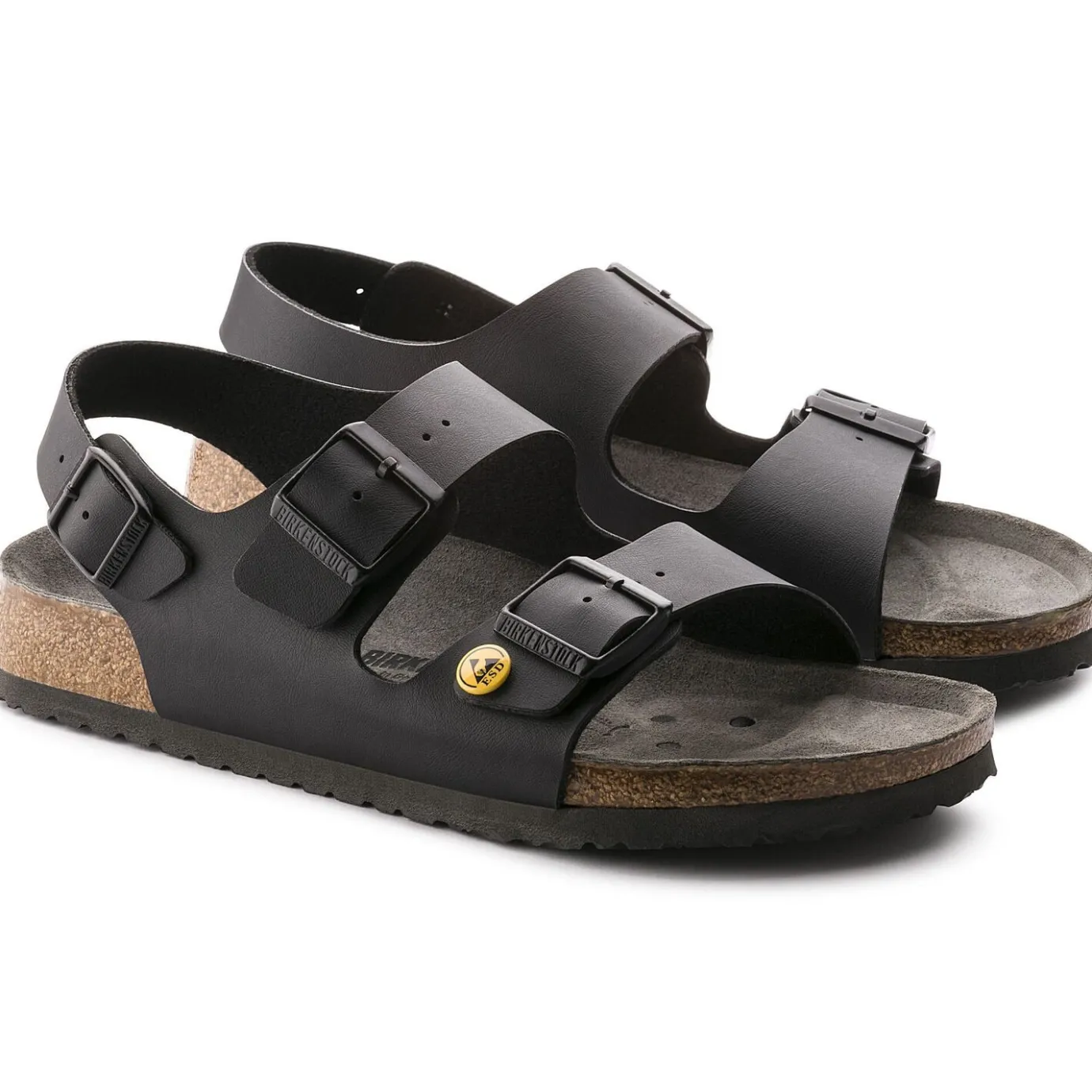Birkenstock Multi-Strap Sandals<Milano Esd Black
