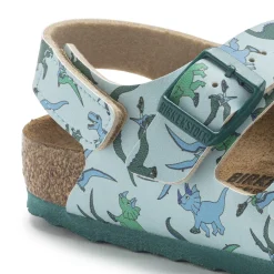Birkenstock Strap Sandals<Milano Hl Kids Big Dino Light Blue