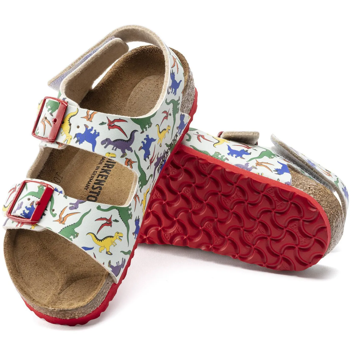 Birkenstock Strap Sandals<Milano Hl Kids Best Friends Dino Multi