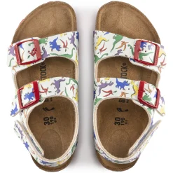 Birkenstock Strap Sandals<Milano Hl Kids Best Friends Dino Multi