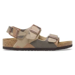Birkenstock Strap Sandals<Milano Kids Desert Soil Geo Camo Core