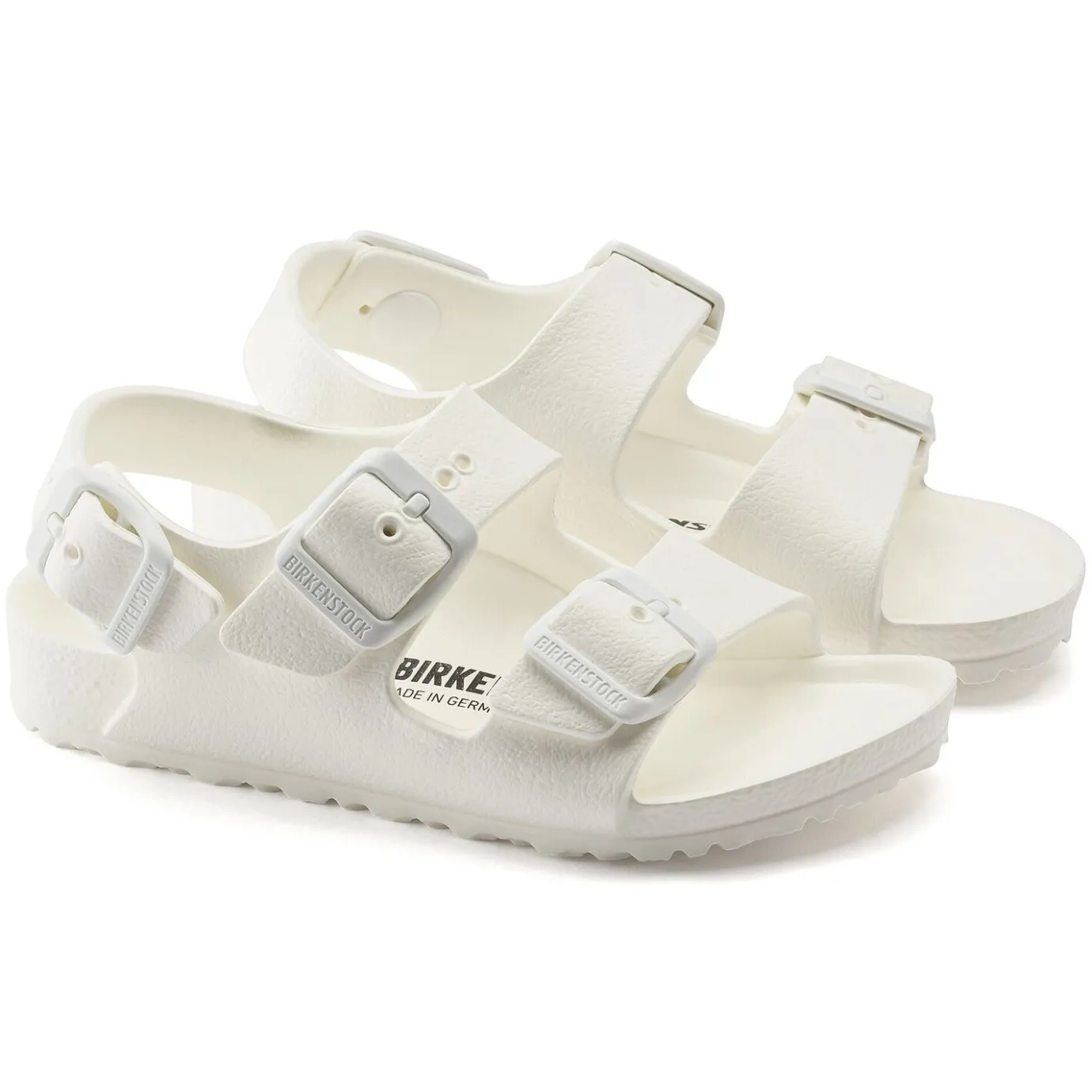 Birkenstock Strap Sandals<Milano Kids Essentials White