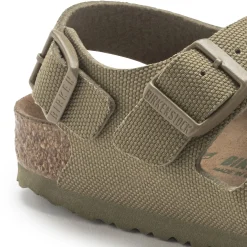 Birkenstock Strap Sandals<Milano Kids Vegan Vegan Canvas Faded Khaki