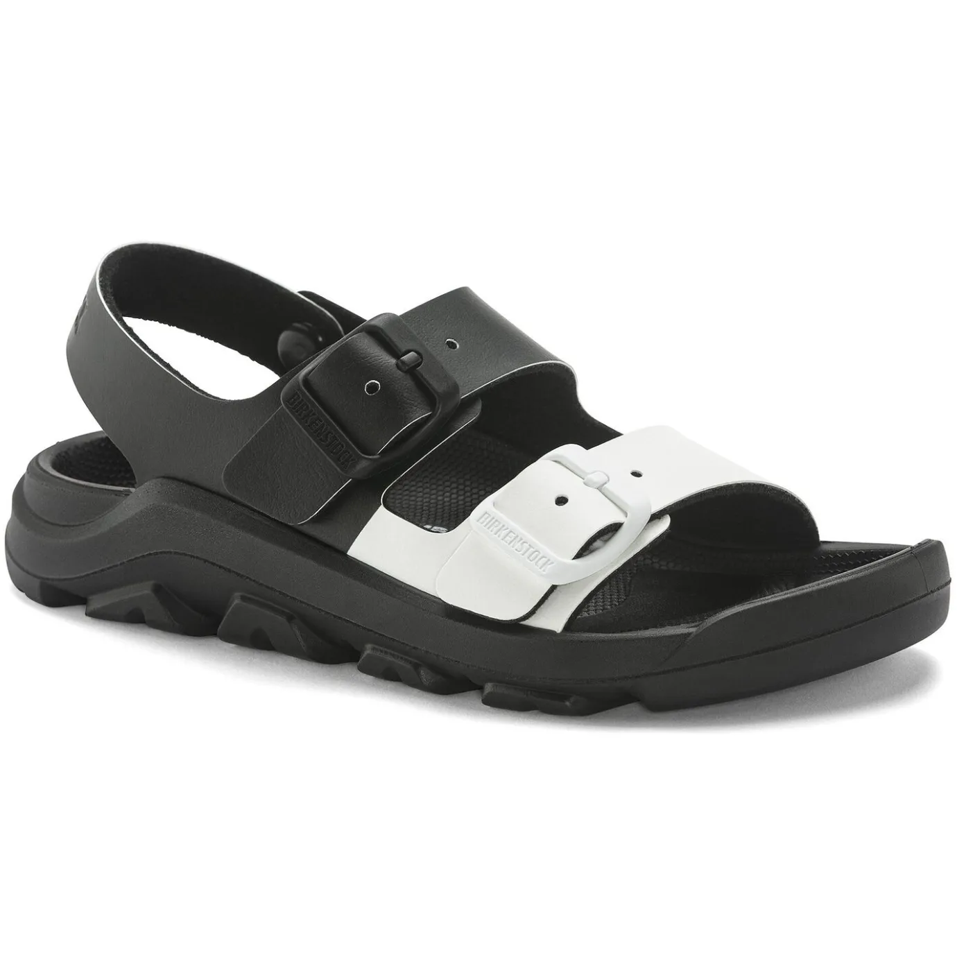 Birkenstock Strap Sandals<Mogami Black/White