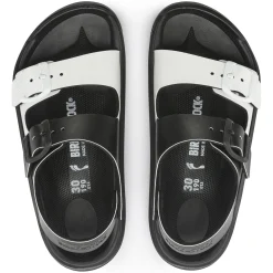 Birkenstock Strap Sandals<Mogami Black/White
